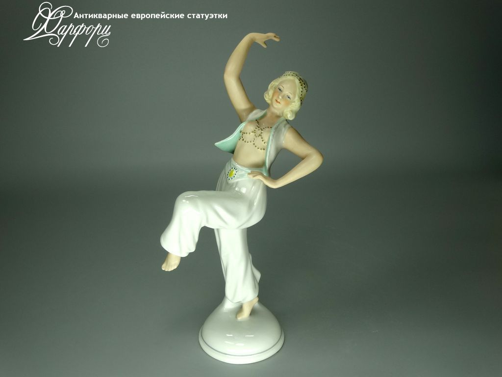 Купить фарфоровые статуэтки Schaubach Kunst, Восточная танцовщица, Германия